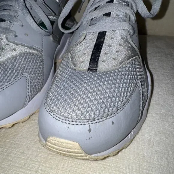 Nike Air Huarache Run Men Size 11.5 South Beach 318429-053 Teal Pink White Gray - Picture 7 of 11